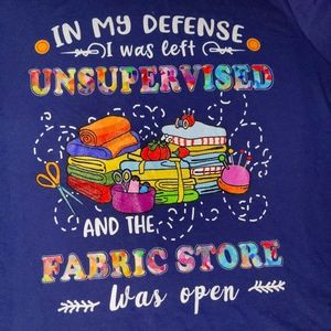 In my defense t-shirt